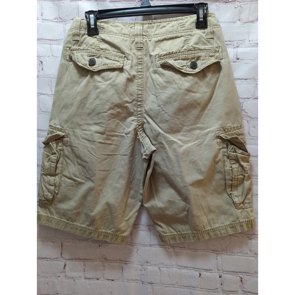 Urban Pipeline men's 29 Khaki cargo shorts tan cotton‎ classic length